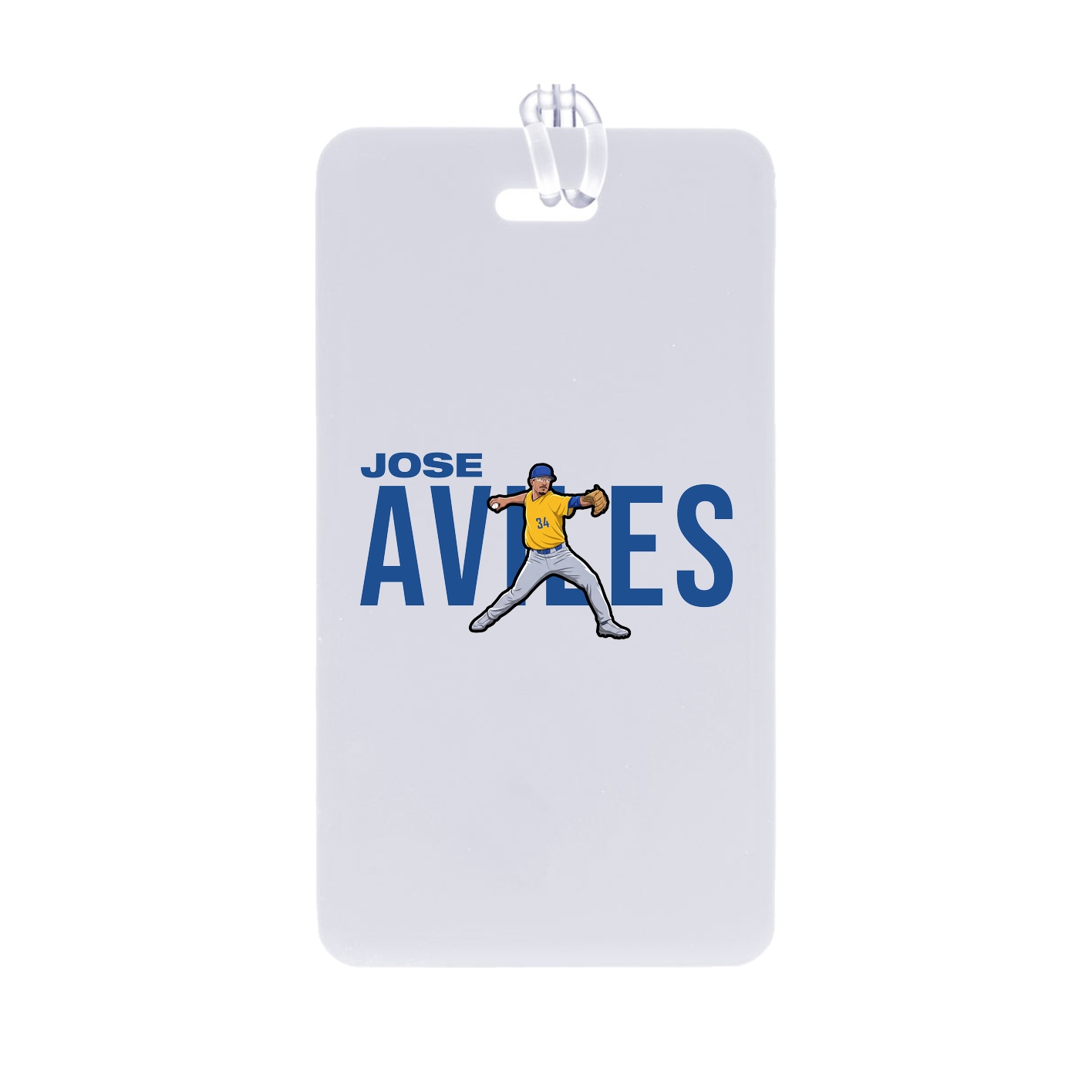 Bag Tag — Player Name in Classic