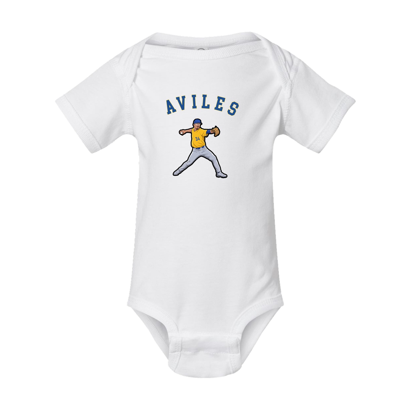 Baby Onesie — Shirsey Arch in White