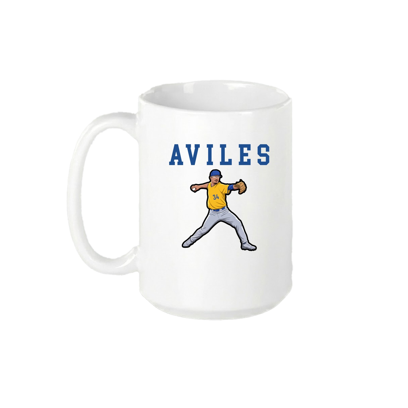 15oz Coffee Mug — Shirsey in White