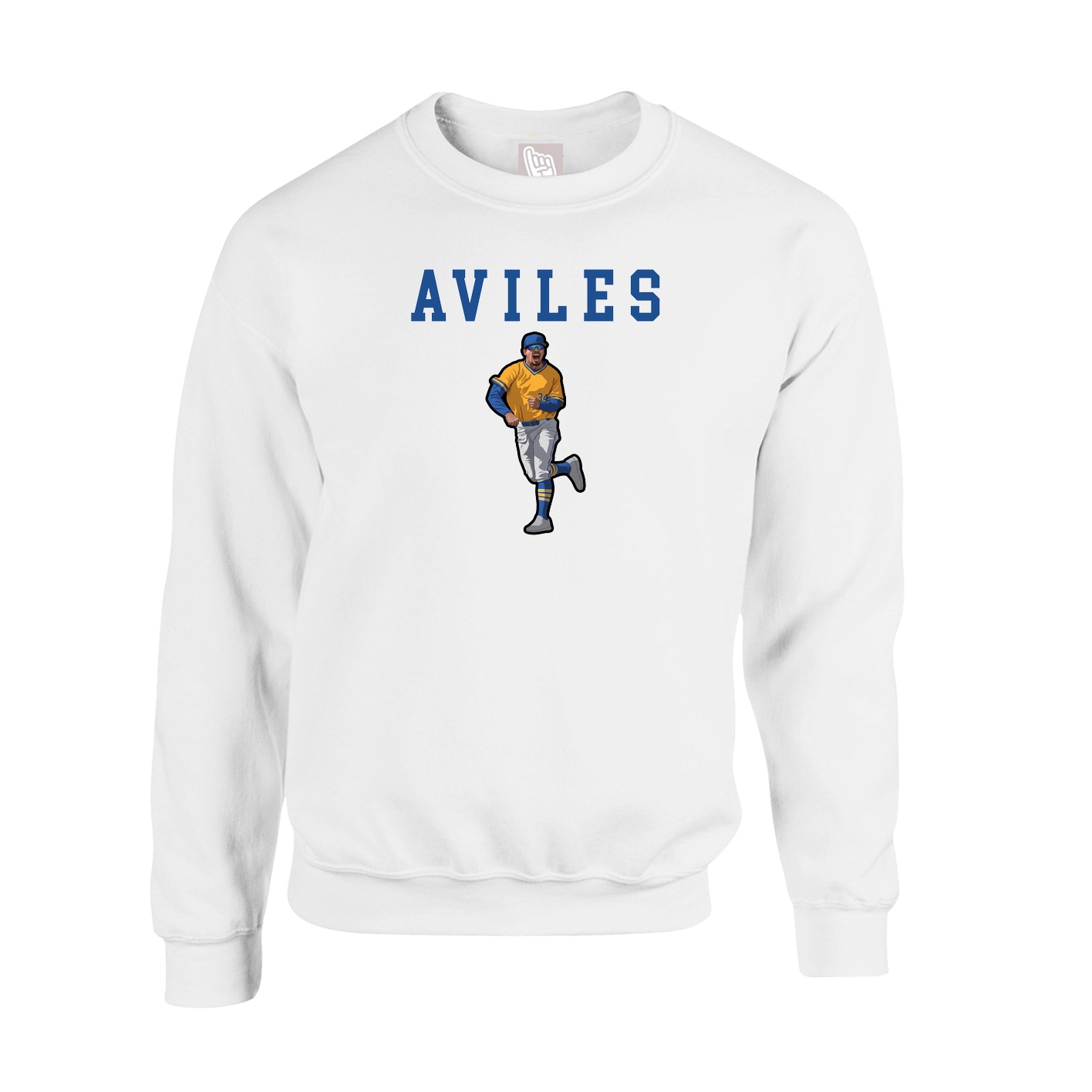 Fleece Crew — Shirsey in White