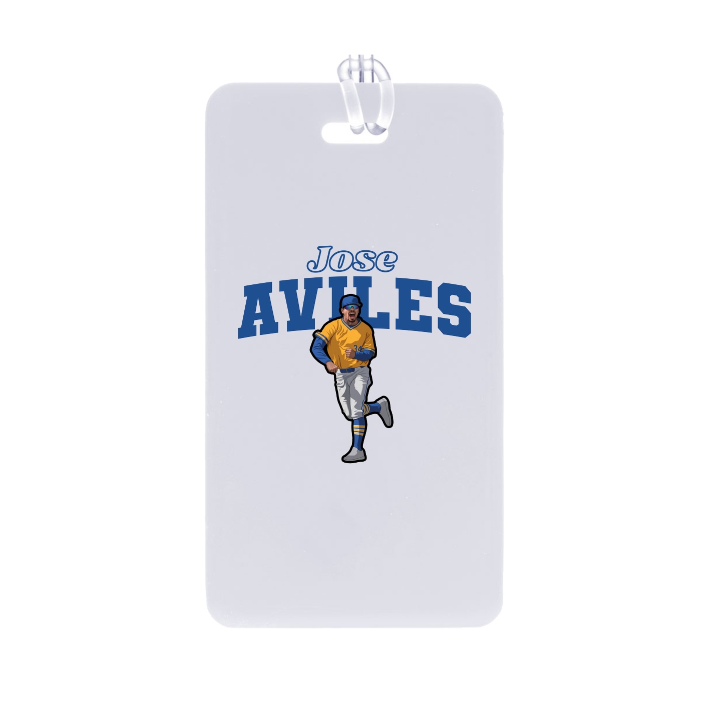 Bag Tag — Name Arch in Classic
