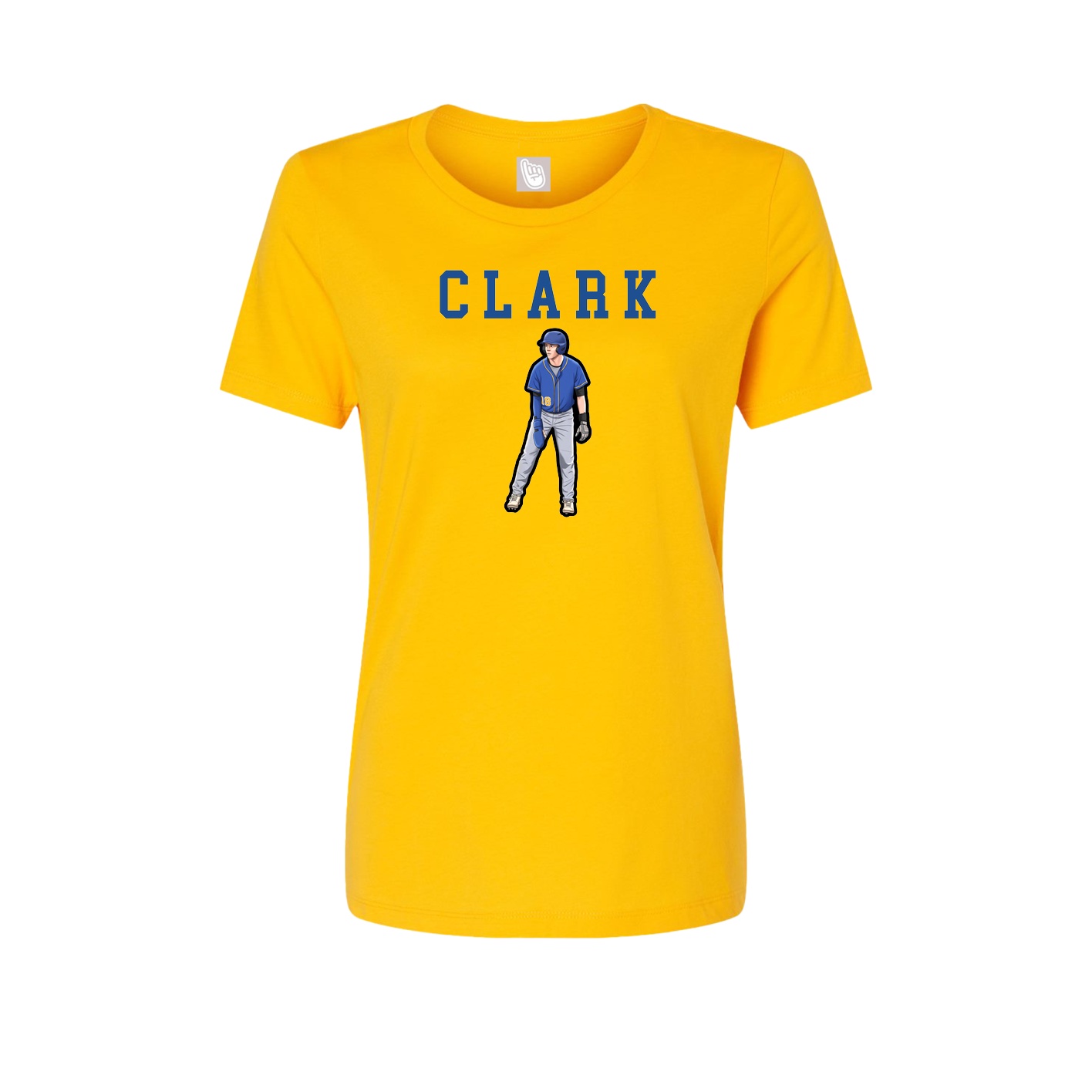 Fitted Women's Tee — Shirsey in Gold