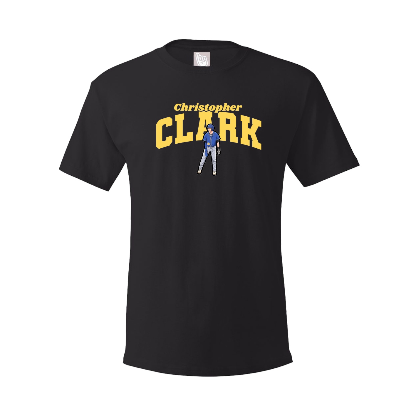 Tee — Signature Arch in Black