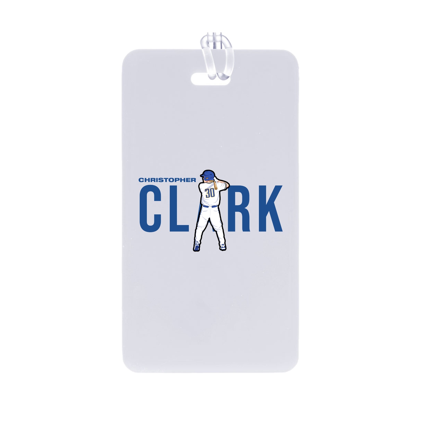 Bag Tag — Player Name in Classic