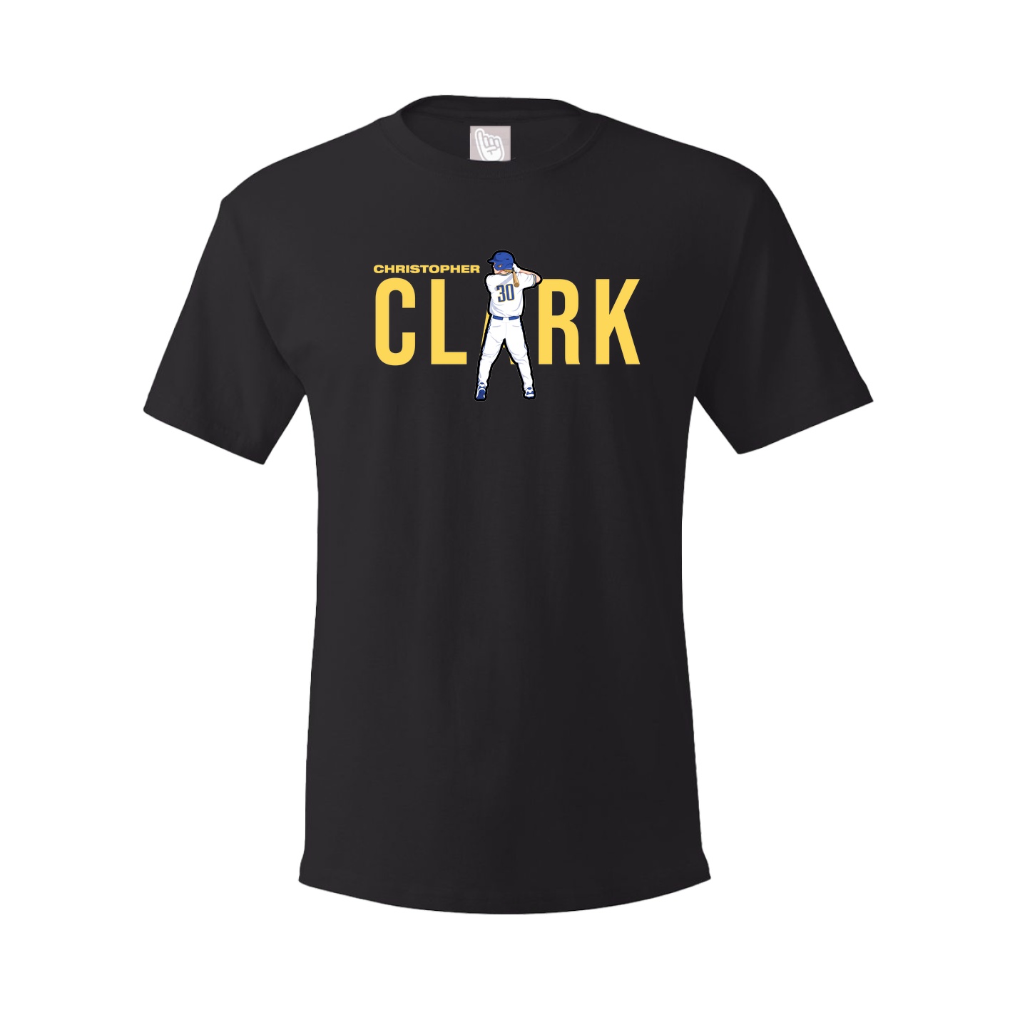 Youth Tee — Player Name in Black