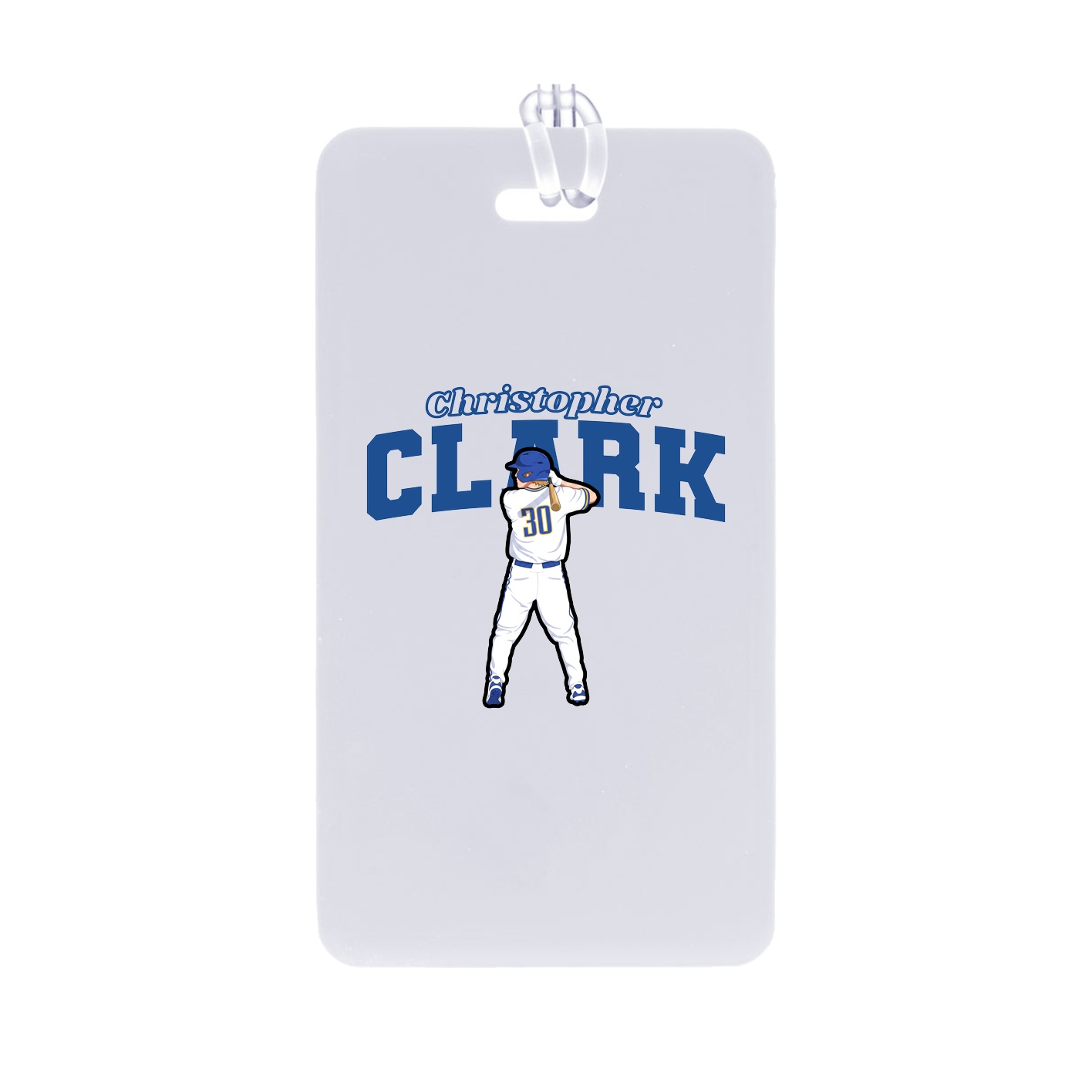 Bag Tag — Name Arch in Classic