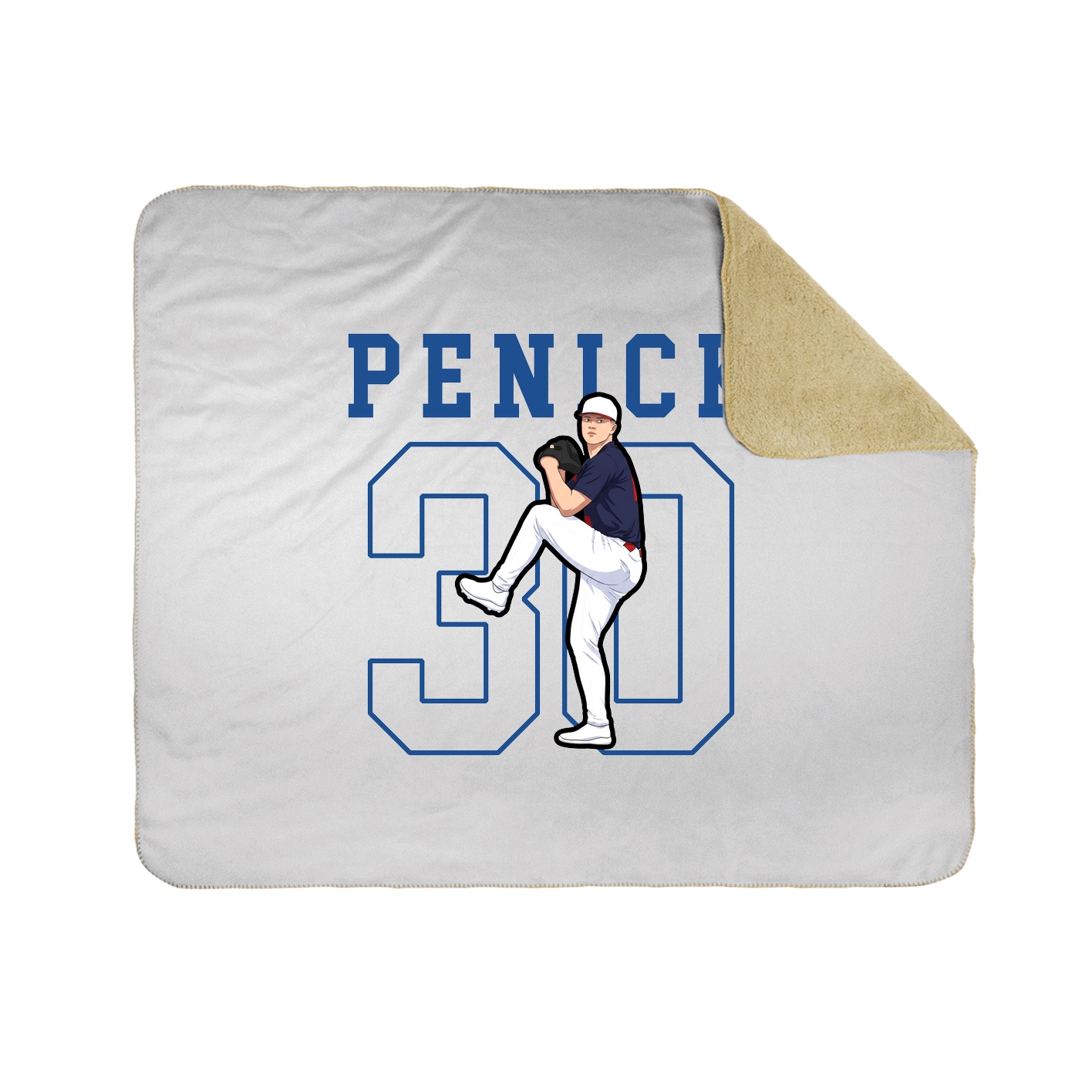 50x60 Sherpa Lined Throw Blanket