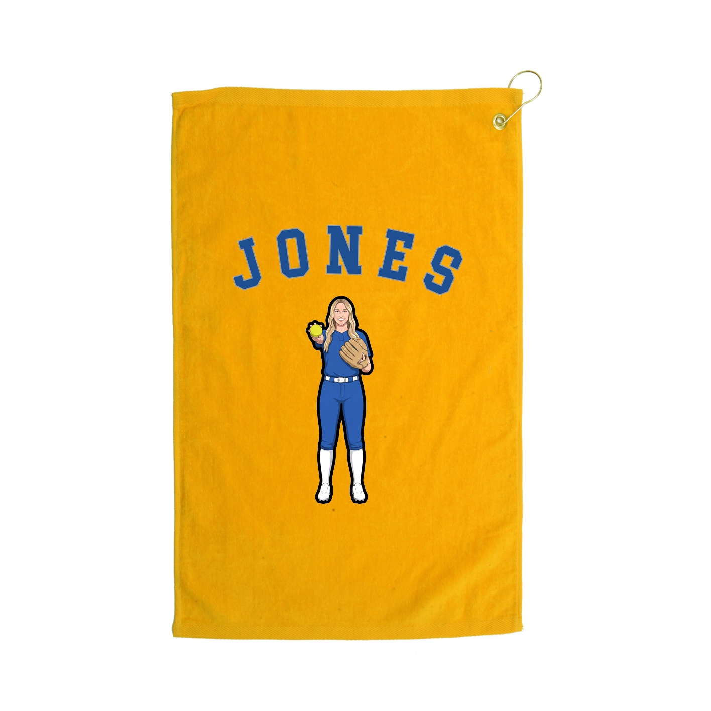 Golf Towel — Shirsey Arch in Gold