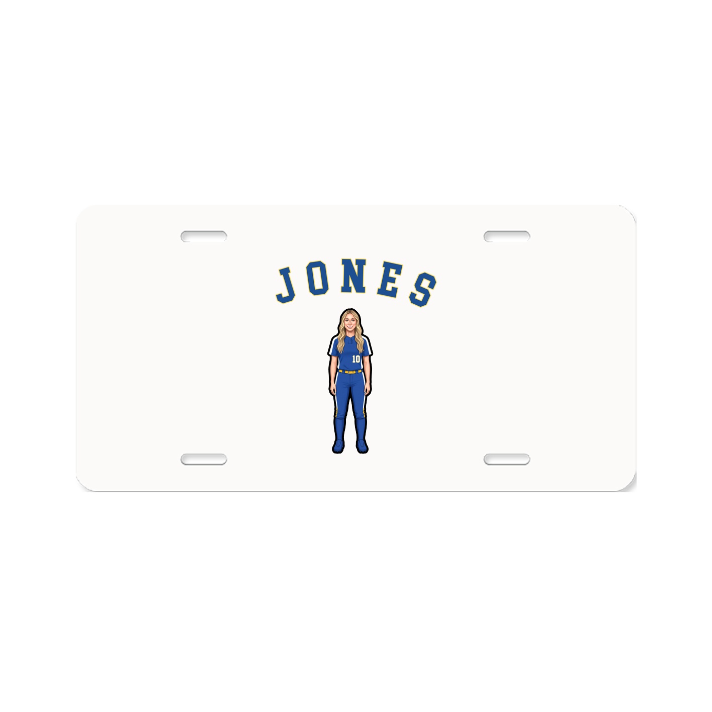 License Plate — Shirsey Arch in Classic
