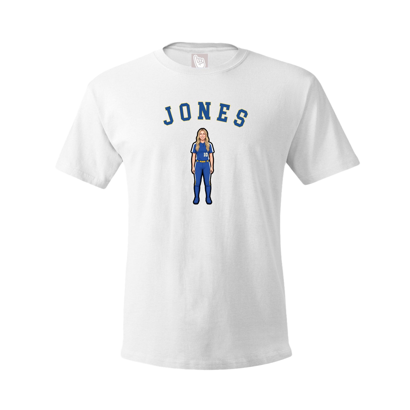 Youth Tee — Shirsey Arch in White