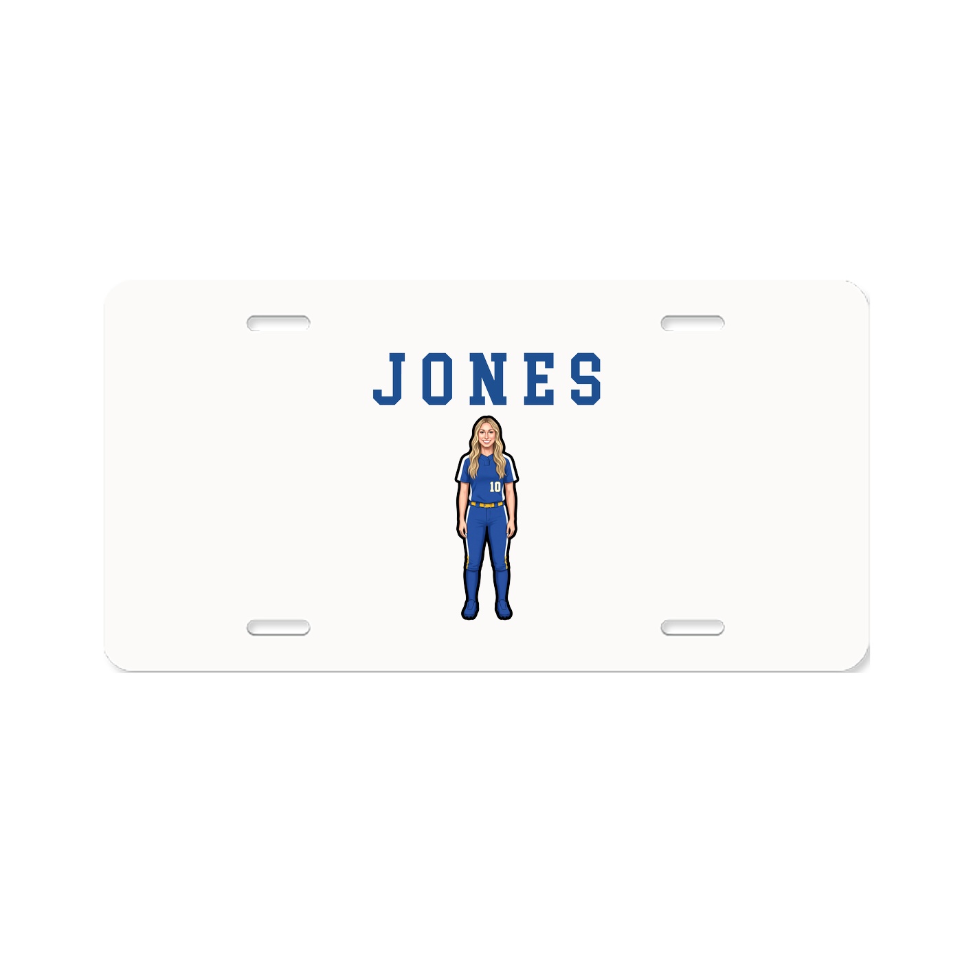 License Plate — Shirsey in Classic