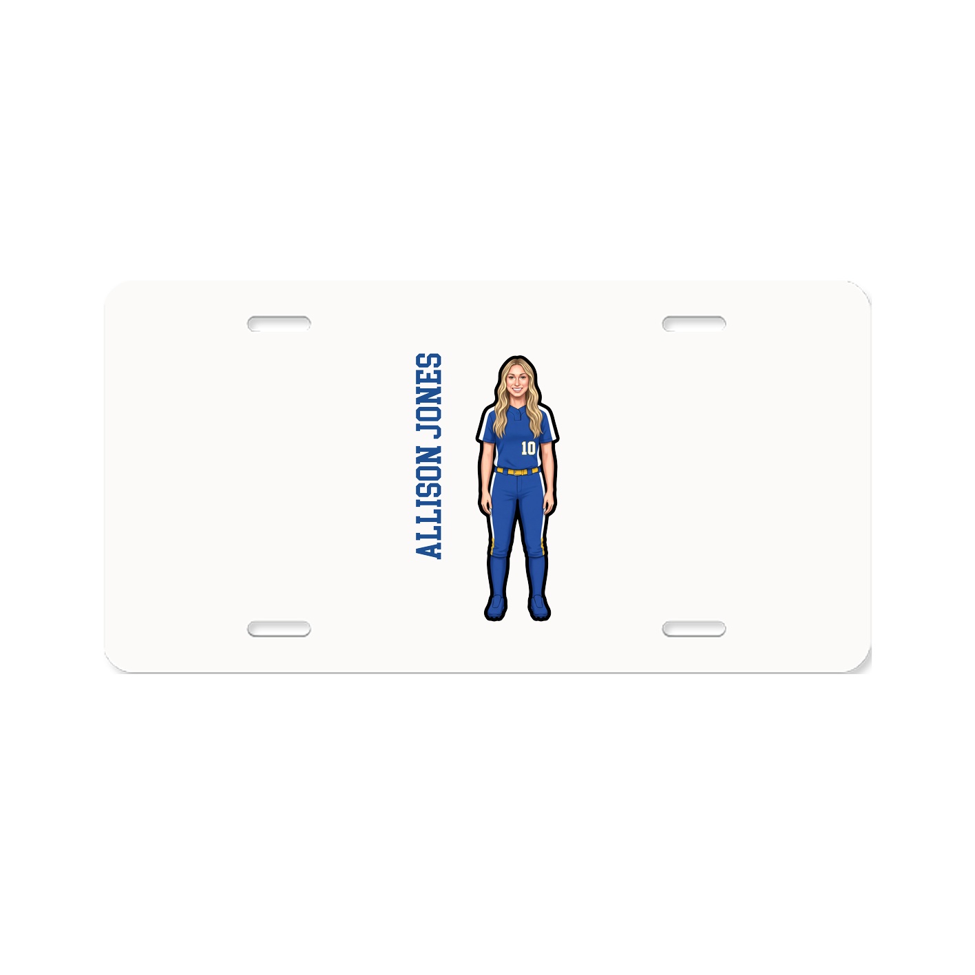Aluminum License Plate