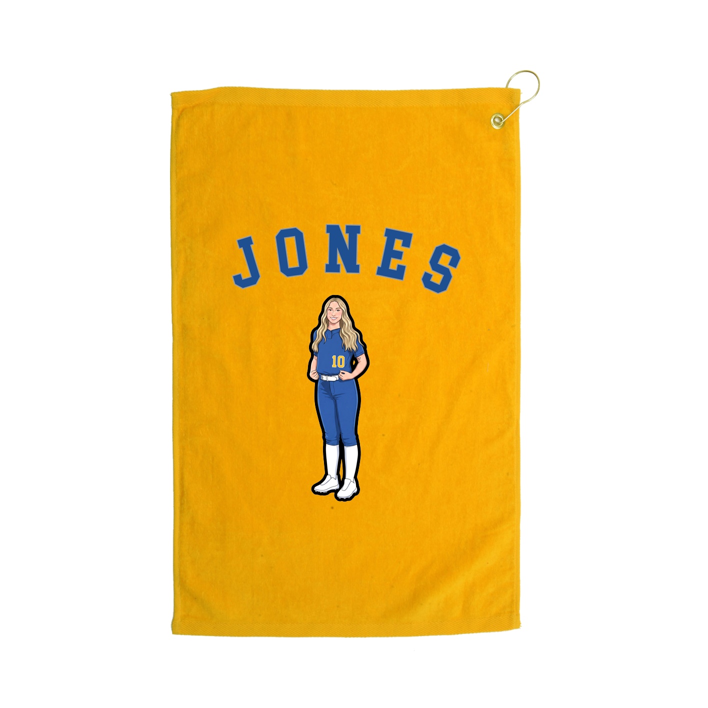 Golf Towel — Shirsey Arch in Gold
