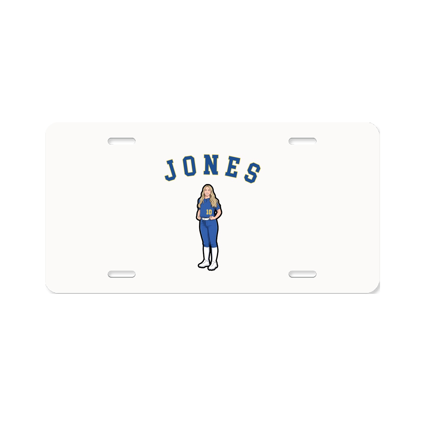 License Plate — Shirsey Arch in Classic