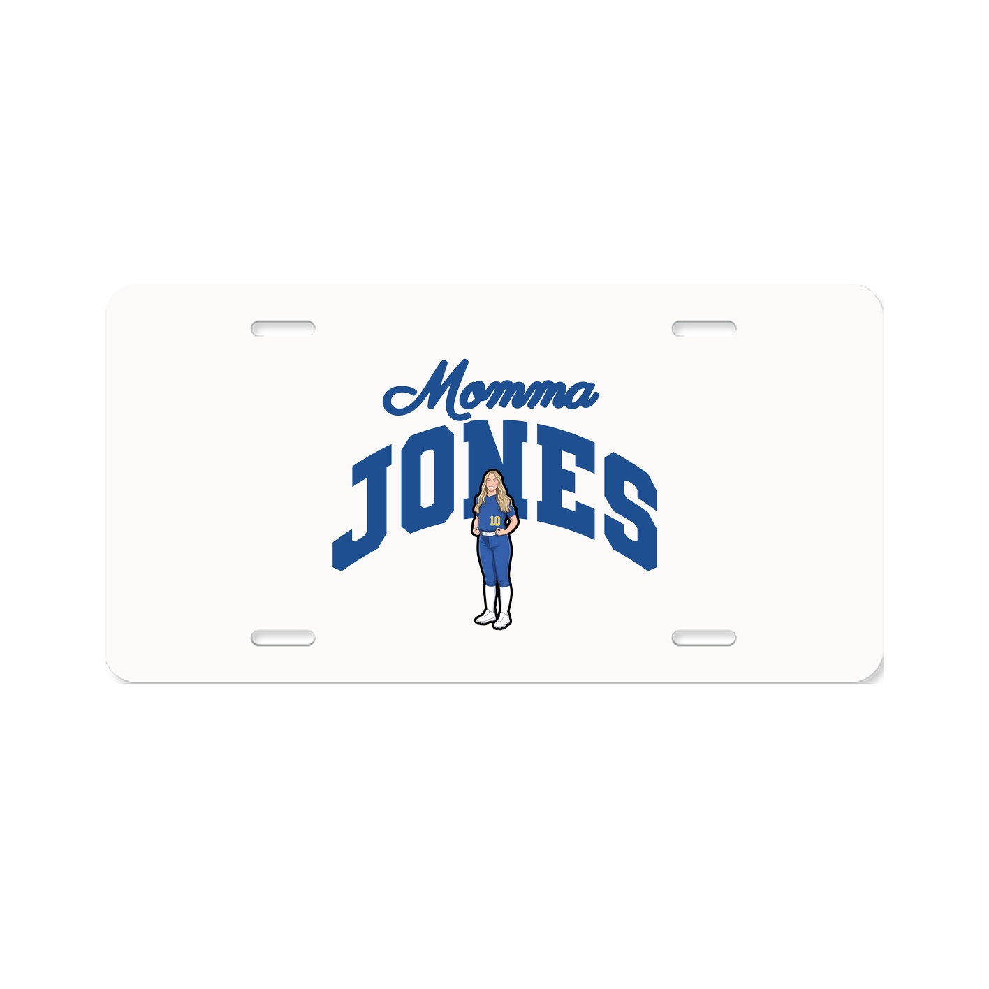 License Plate — Mothers Day Arch in Classic