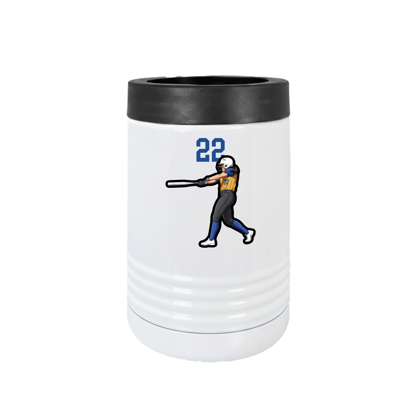Beverage Holder — Number Top in White