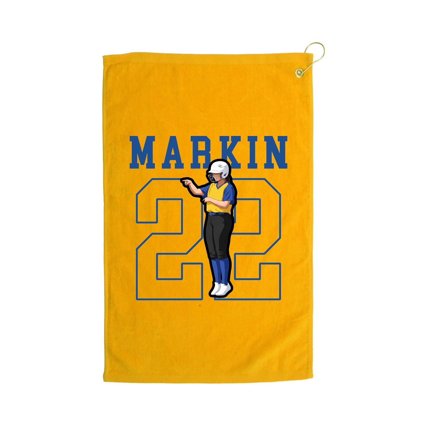Golf Towel — Shirsey in Gold