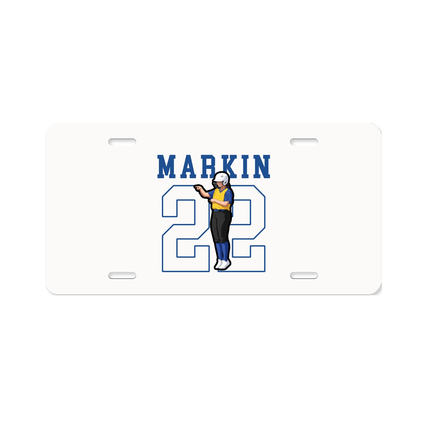 License Plate — Shirsey in Classic