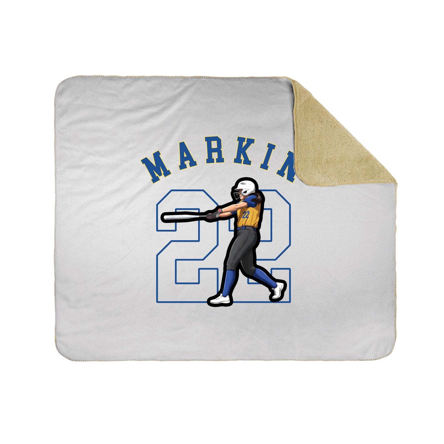 Throw Blanket — Shirsey Arch in White