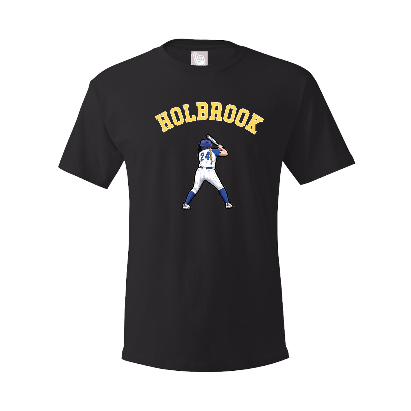 Youth Tee — Shirsey Arch in Black
