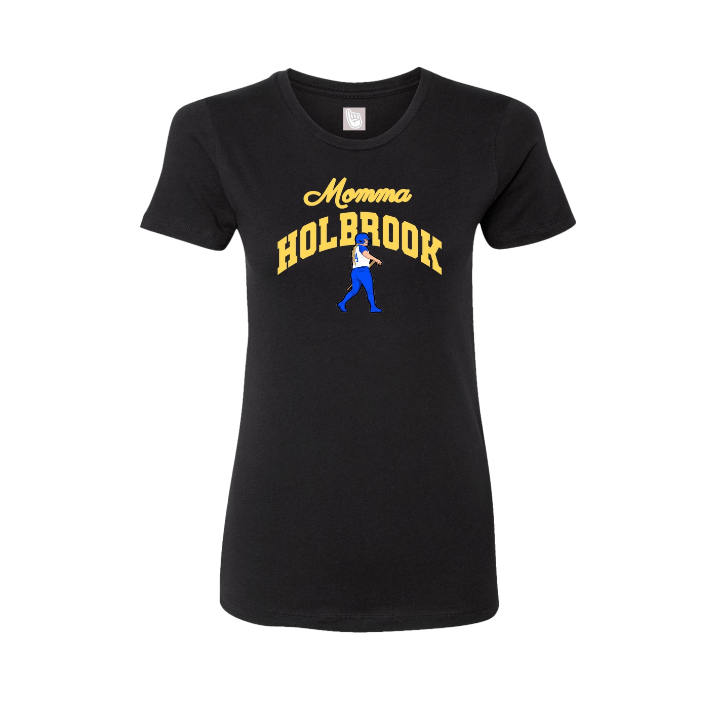 Womens Tee — Mothers Day Arch in Black