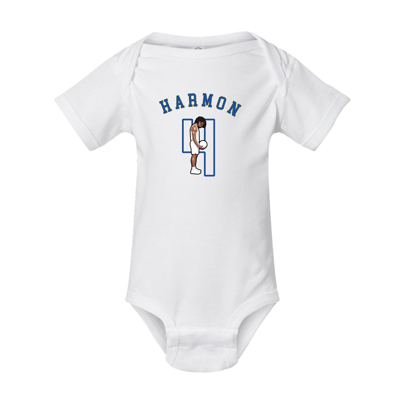 Baby Onesie — Shirsey Arch in White