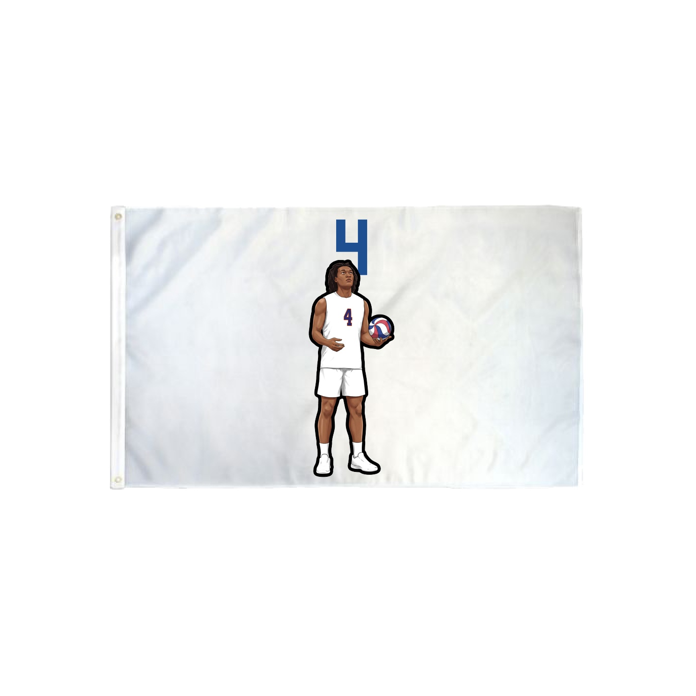 3x5 Flag — Number Top in Classic