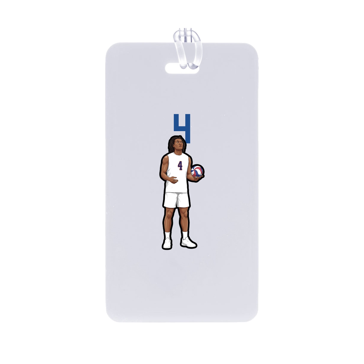 Bag Tag — Number Top in Classic