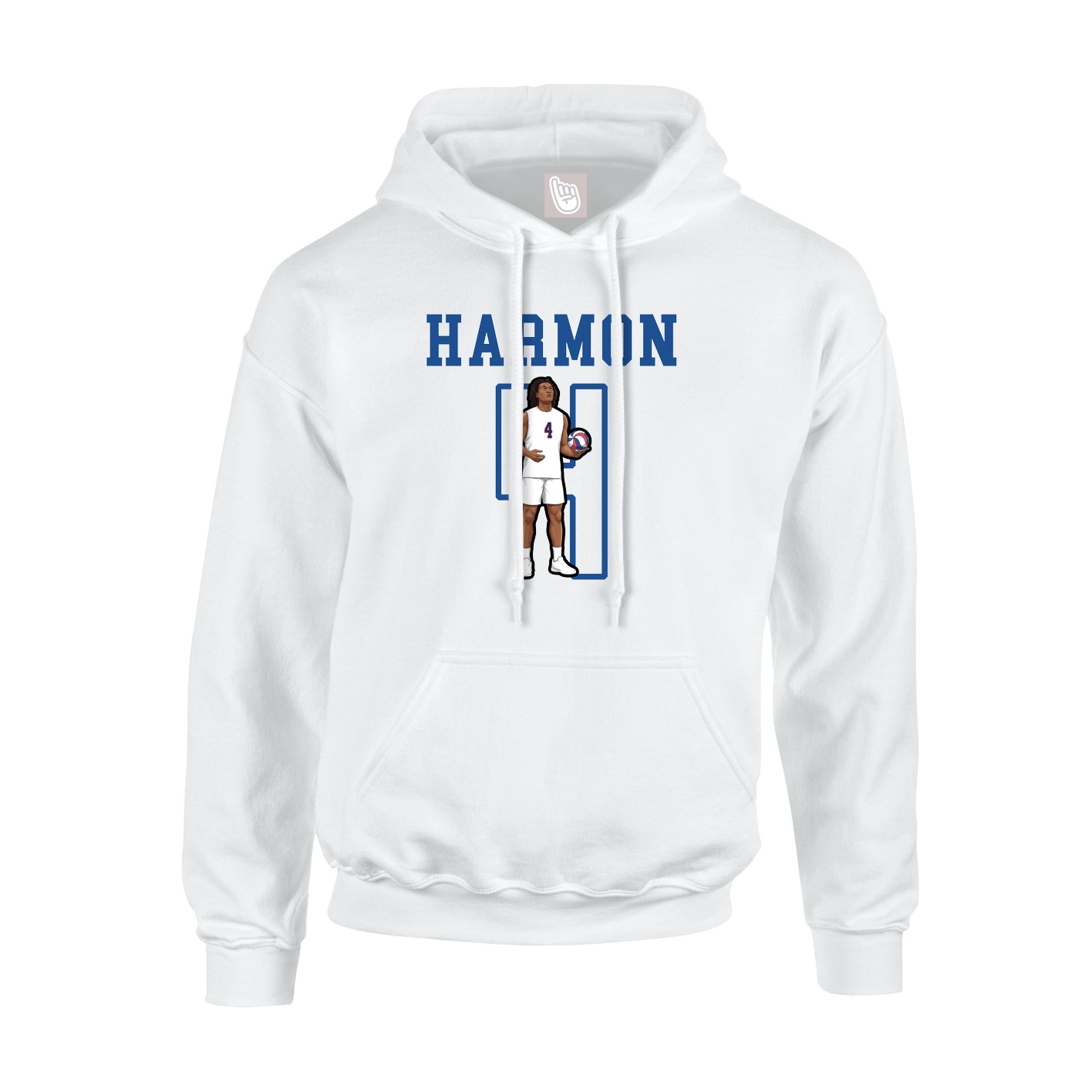Youth Hoodie — Shirsey in White