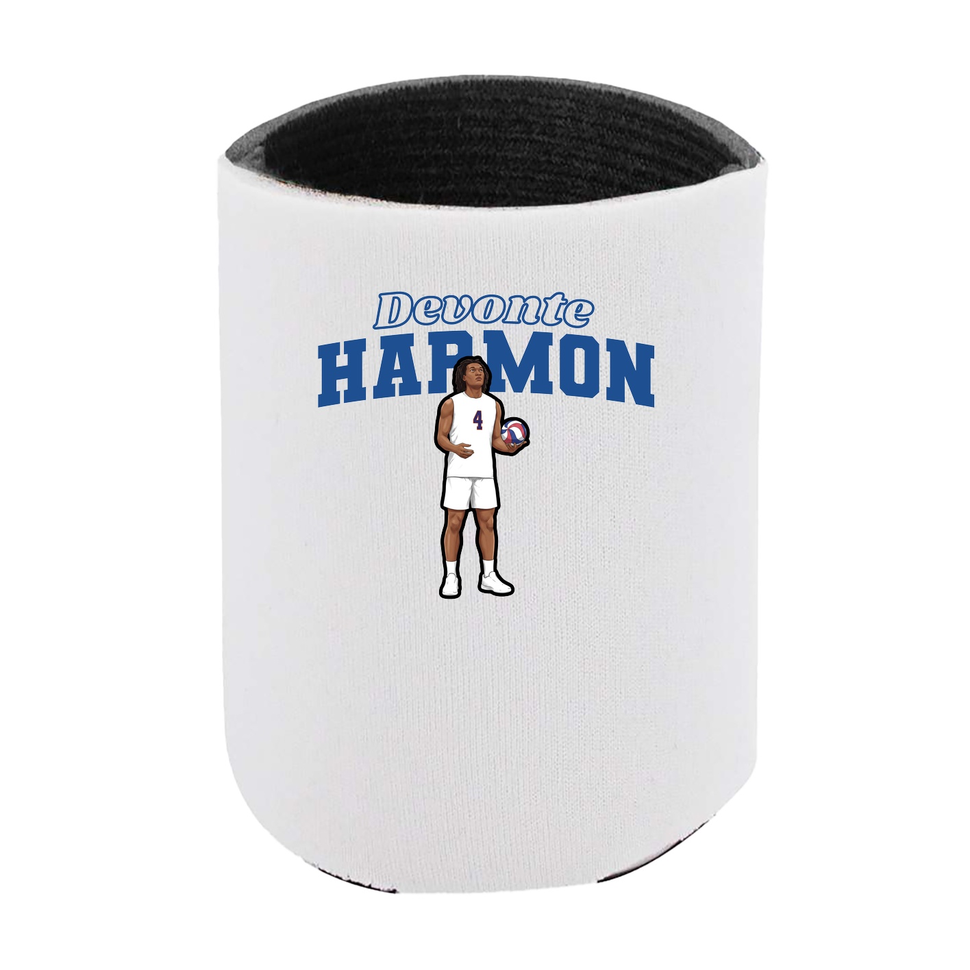 Can Holder — Name Arch in White