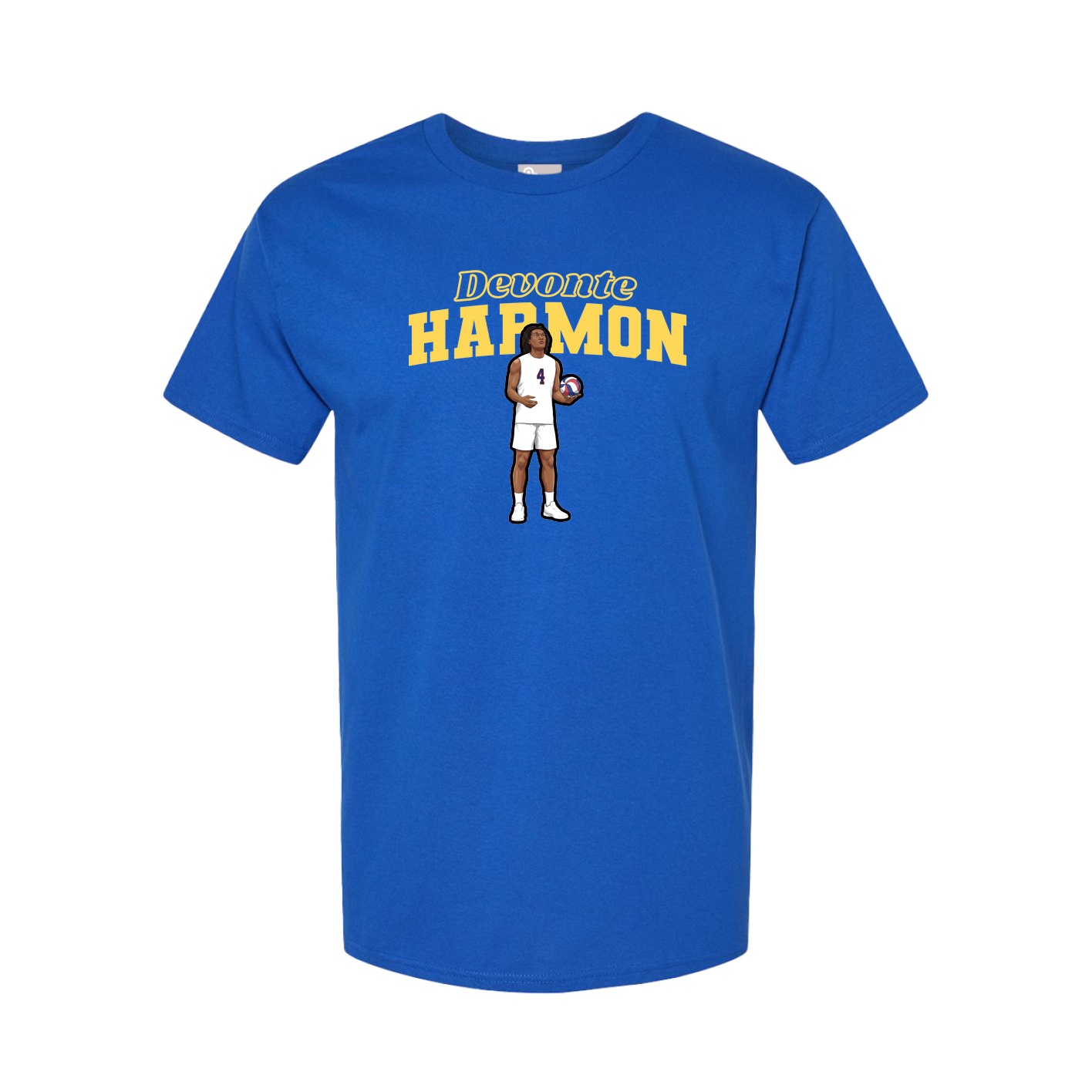 Tee — Name Arch in Royal