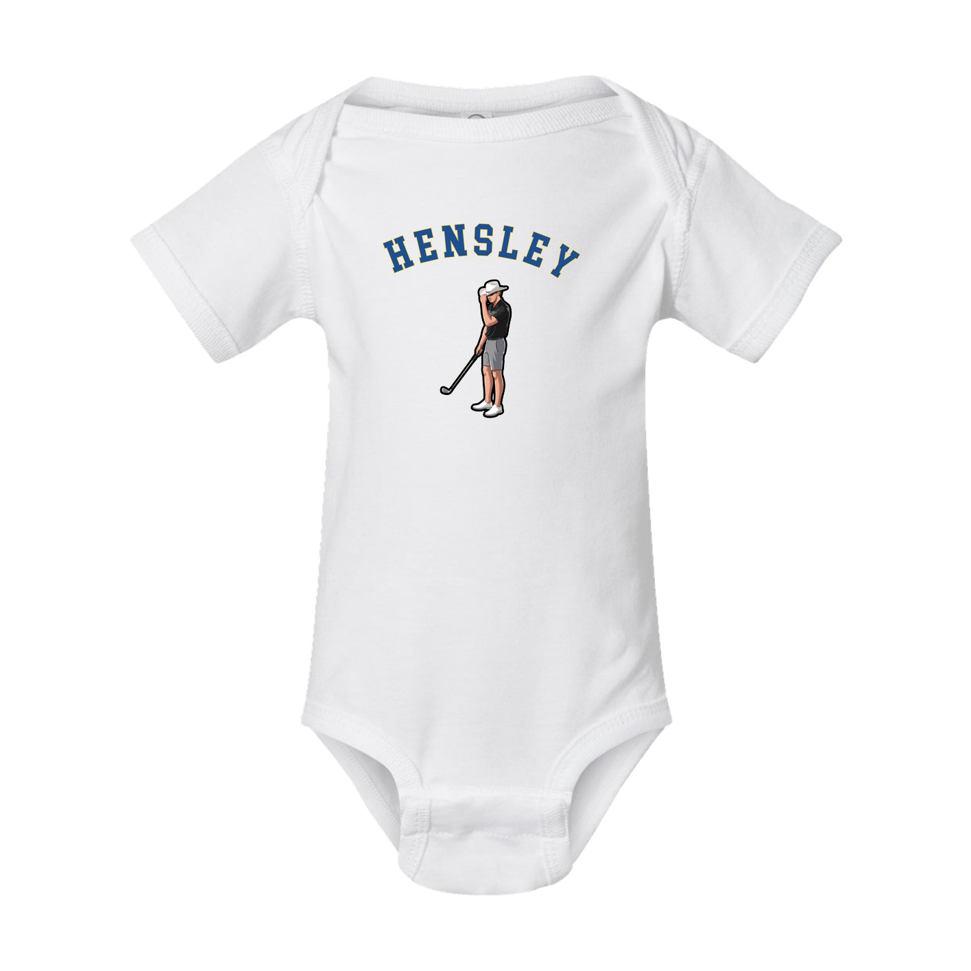 Baby Onesie — Shirsey Arch in White