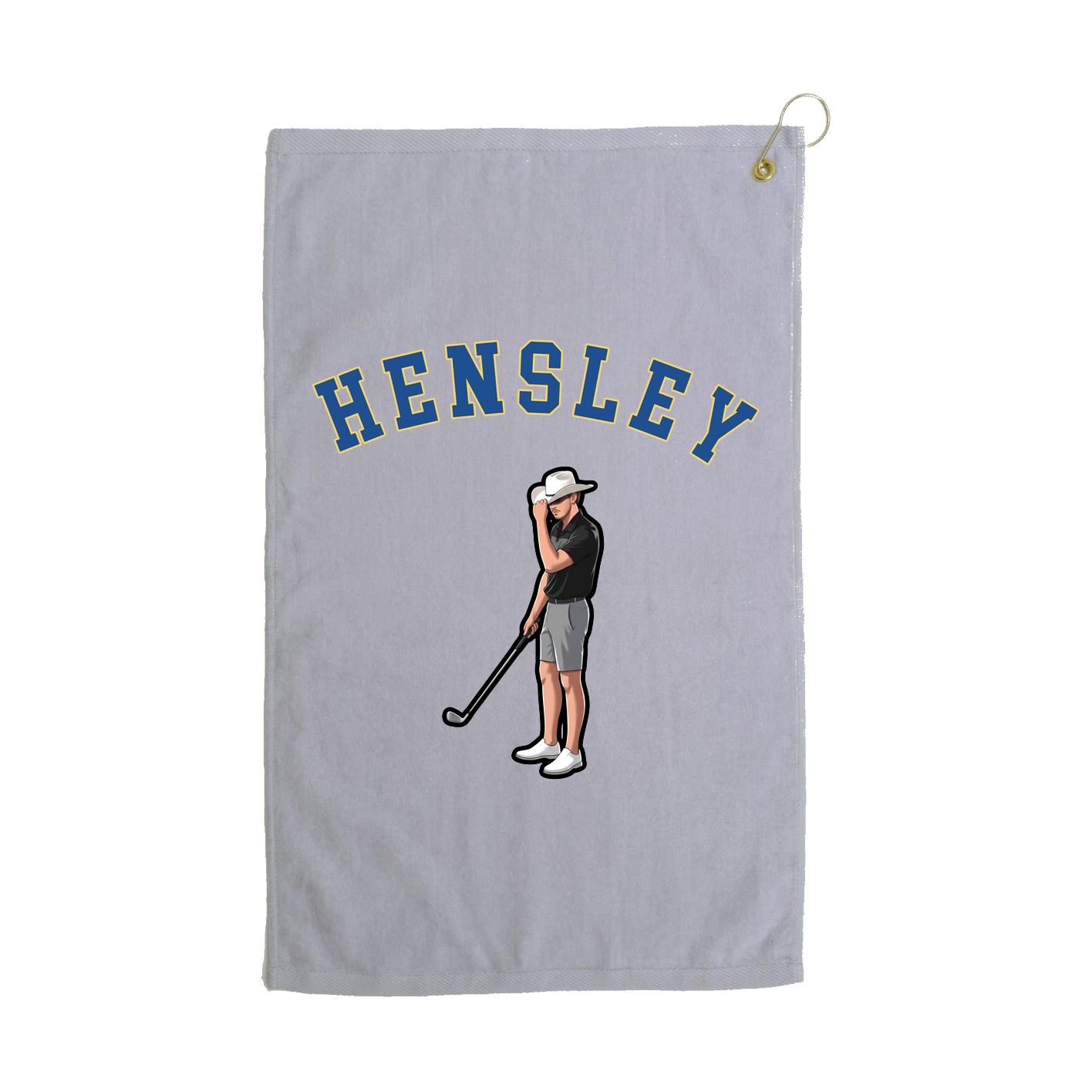 Golf Towel — Shirsey Arch in Grey