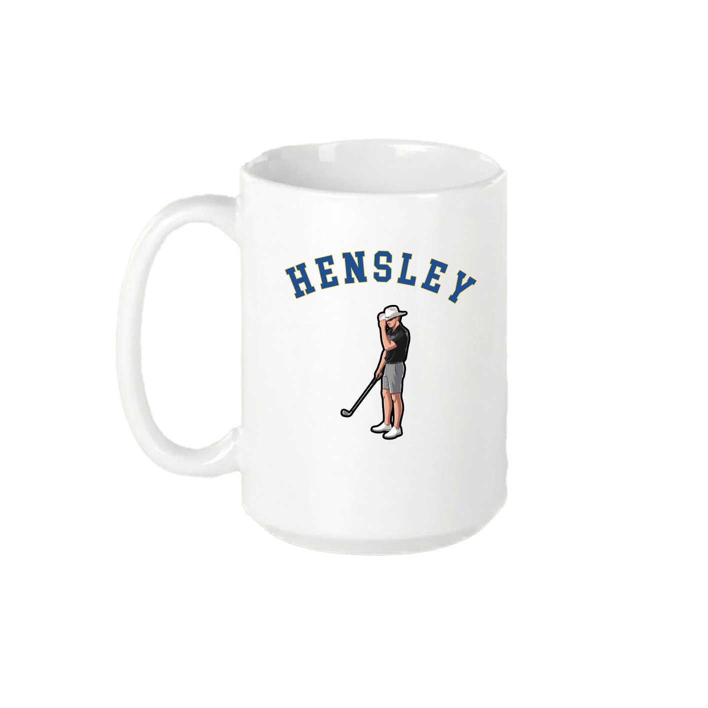 15oz Coffee Mug — Shirsey Arch in White