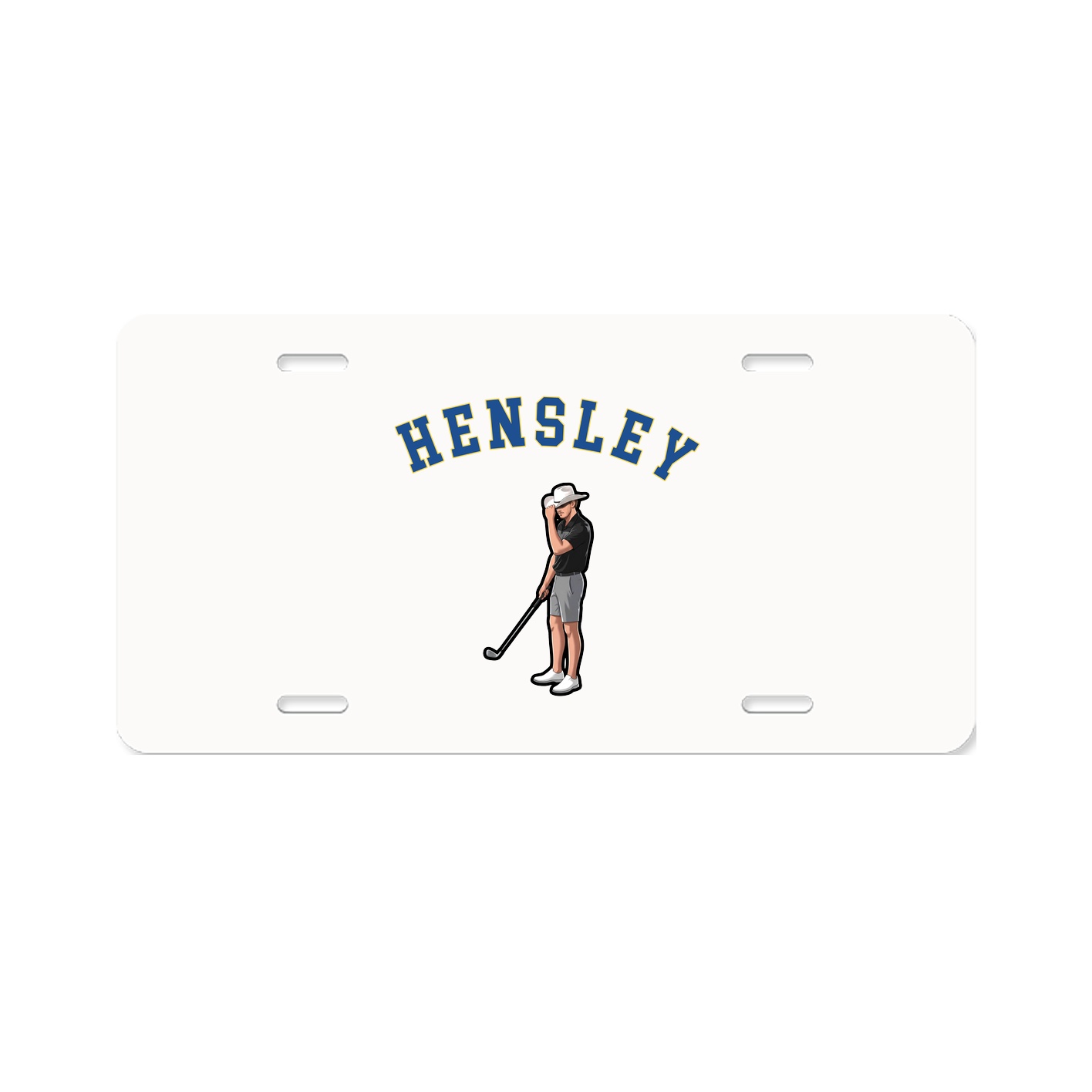 License Plate — Shirsey Arch in Classic
