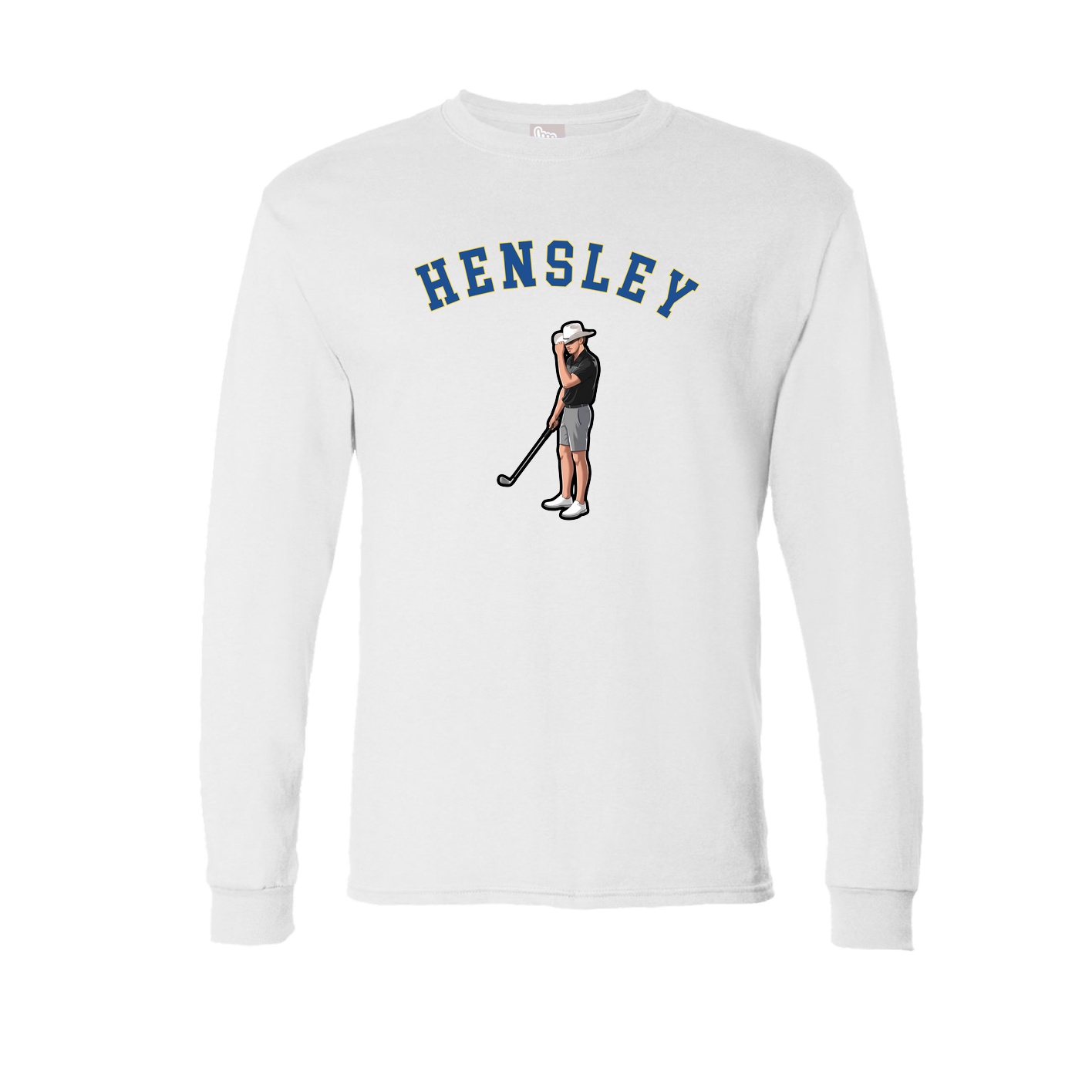 Long Sleeve Tee — Shirsey Arch in White