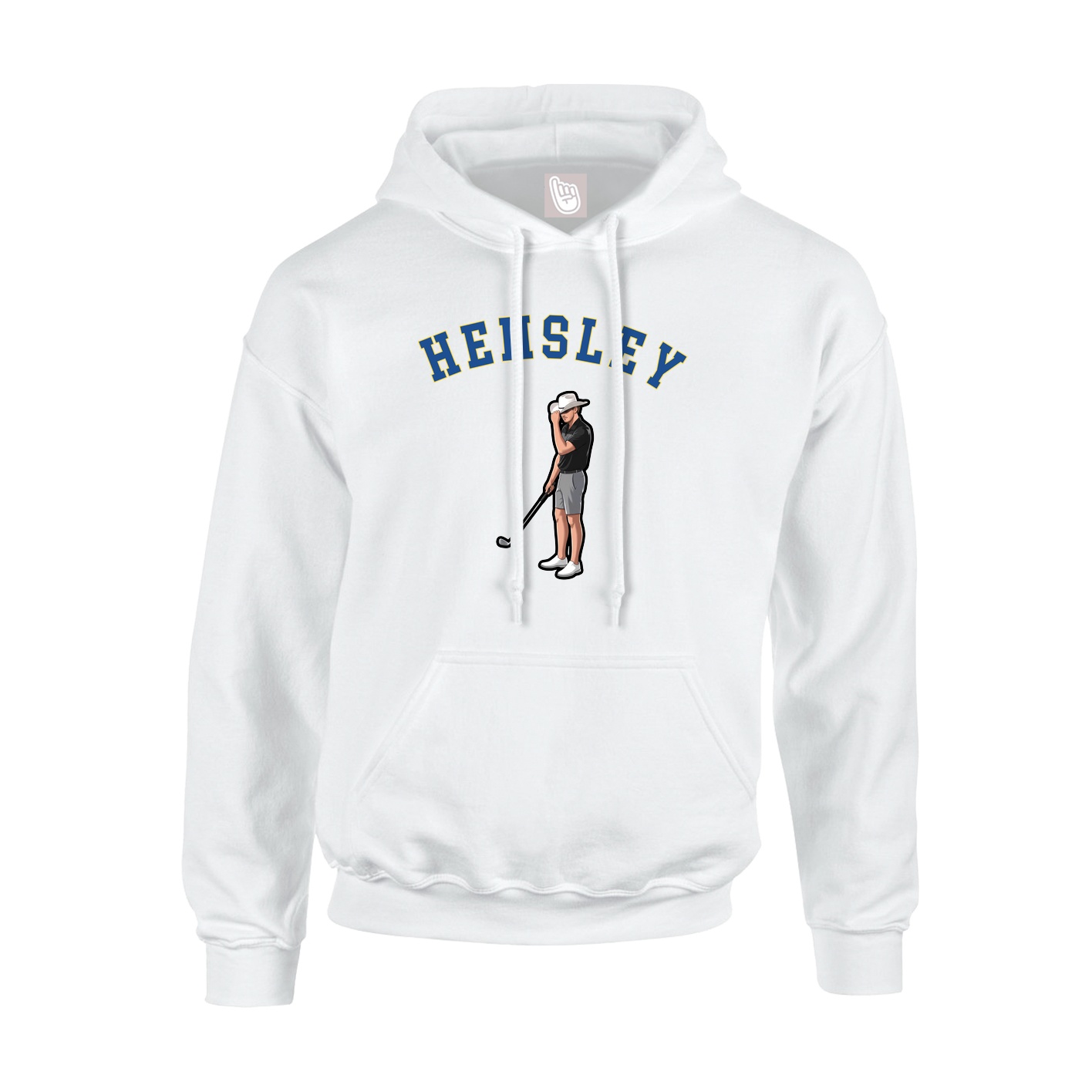 Youth Hoodie — Shirsey Arch in White
