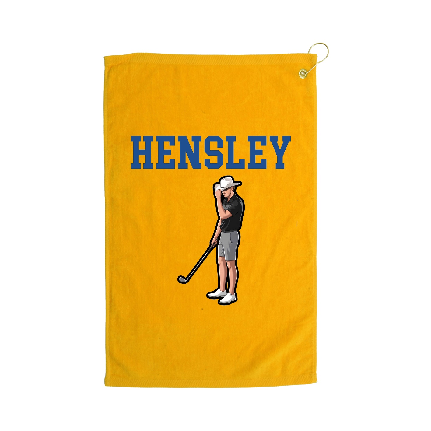 Golf Towel — Shirsey in Gold