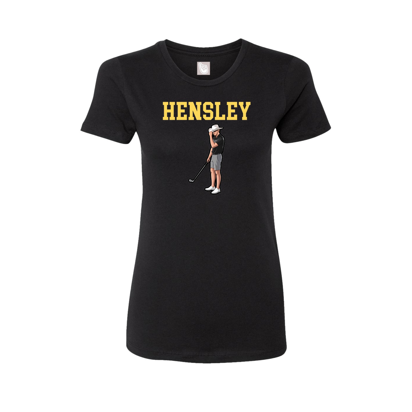 Fitted Women's Tee — Shirsey in Black