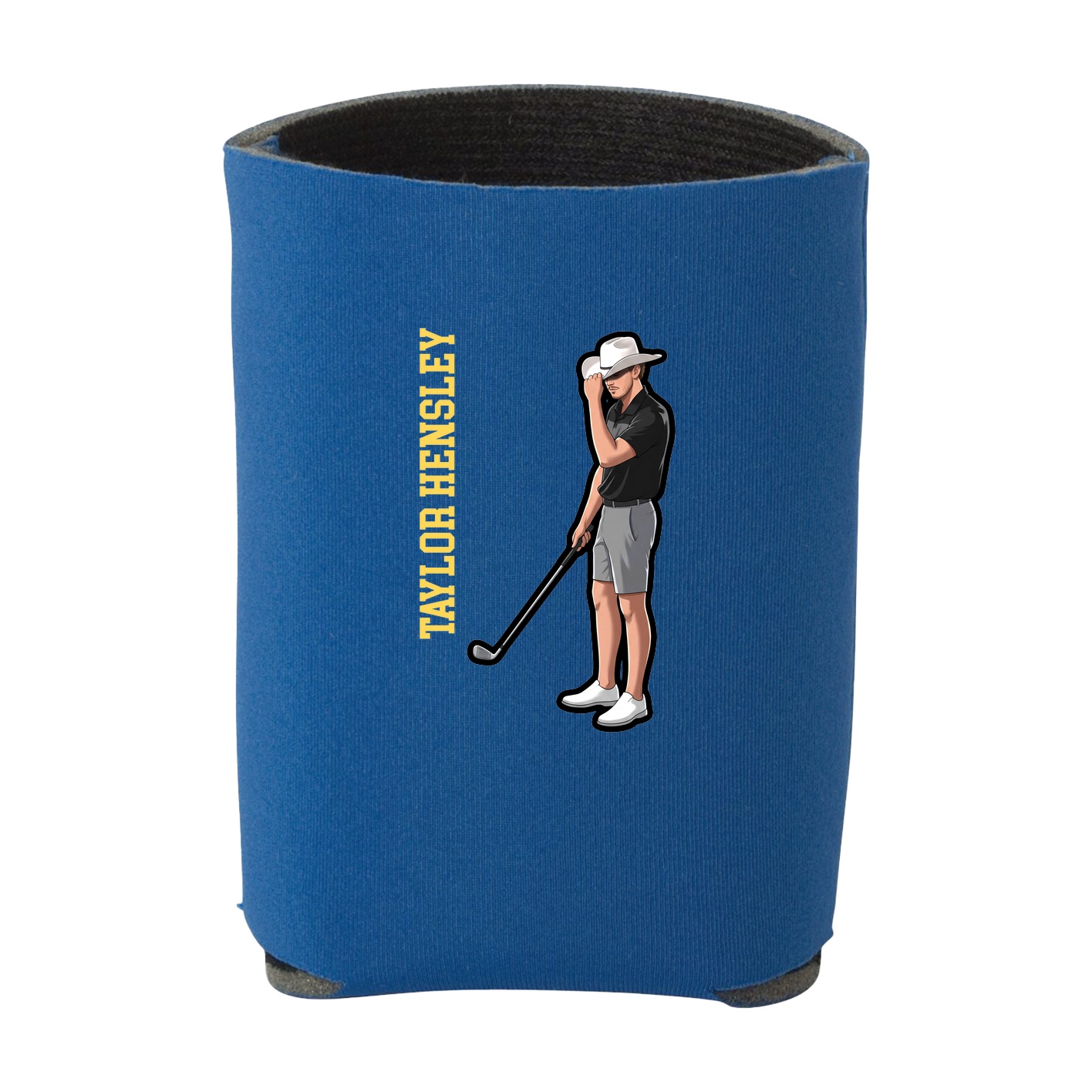 Can Holder — Name Vertical in Royal