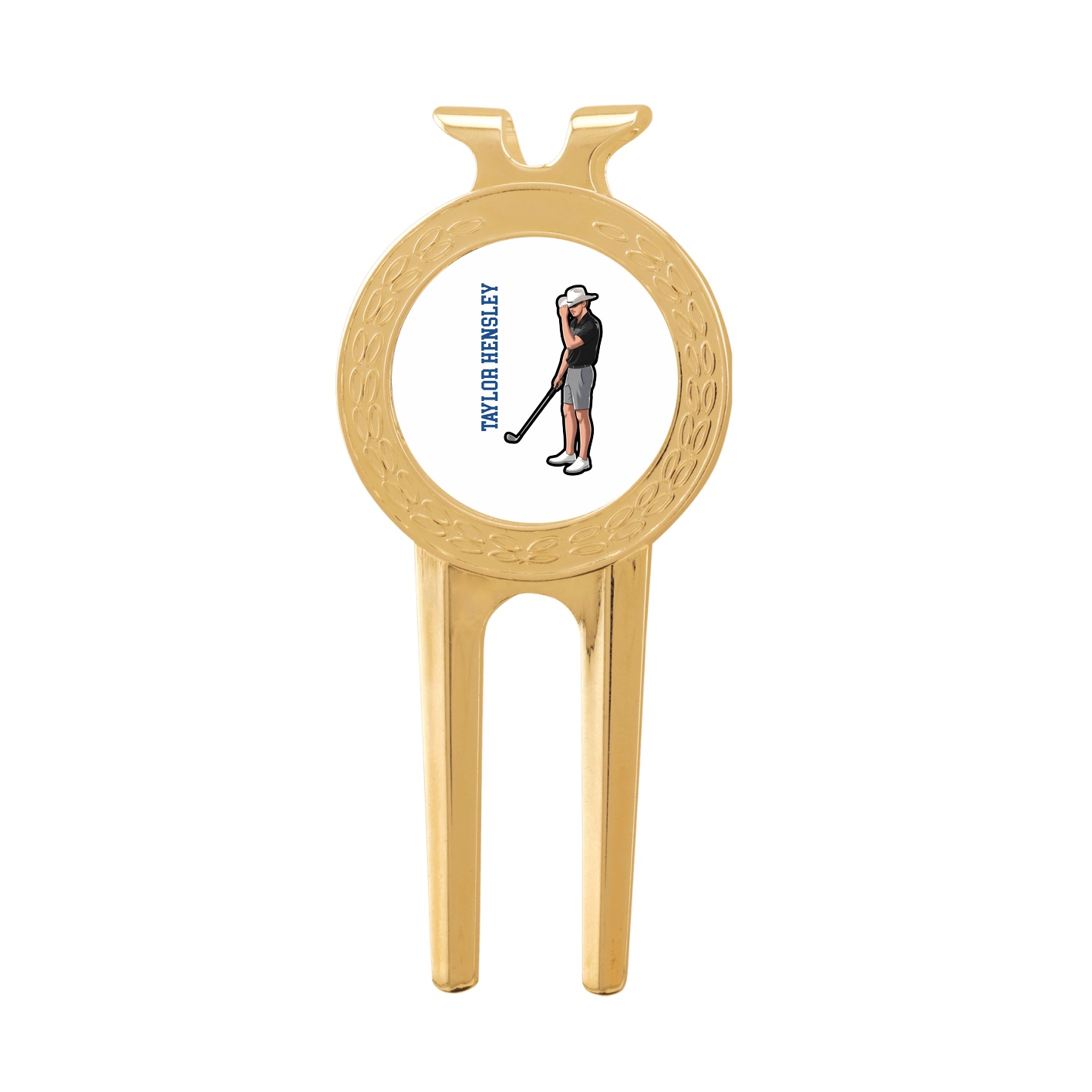 Divot Tool with Ball Marker — Name Vertical in Classic