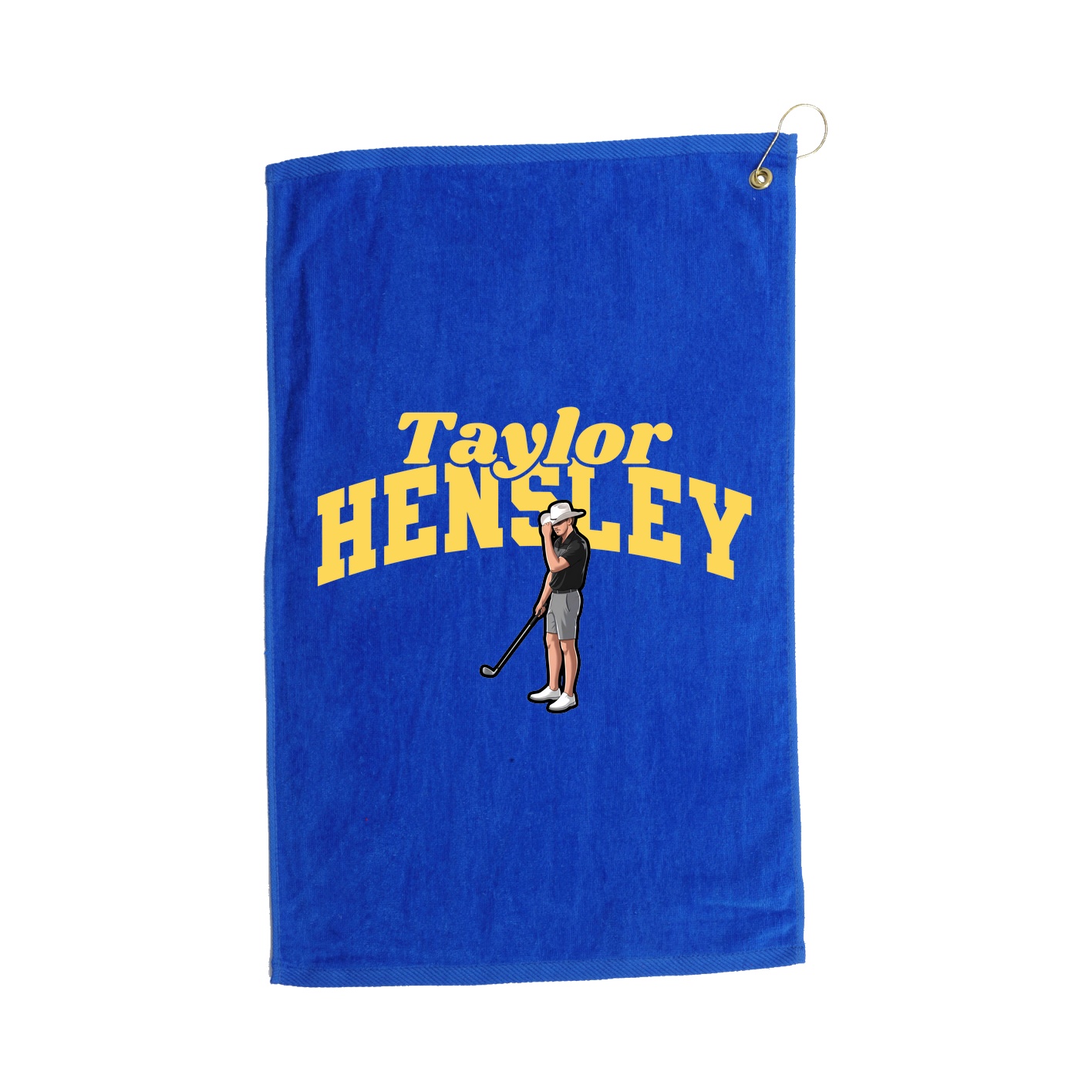 Golf Towel — Signature Arch in Royal