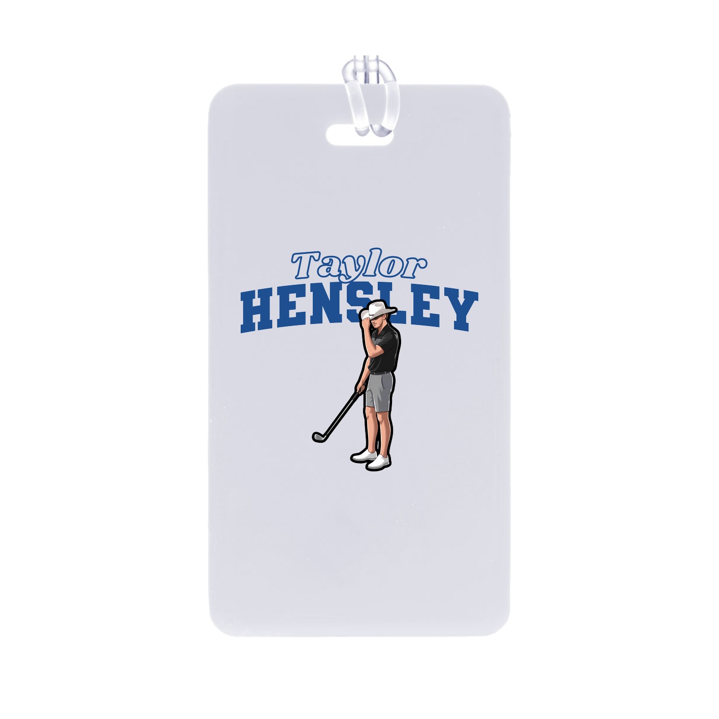 Bag Tag — Name Arch in Classic