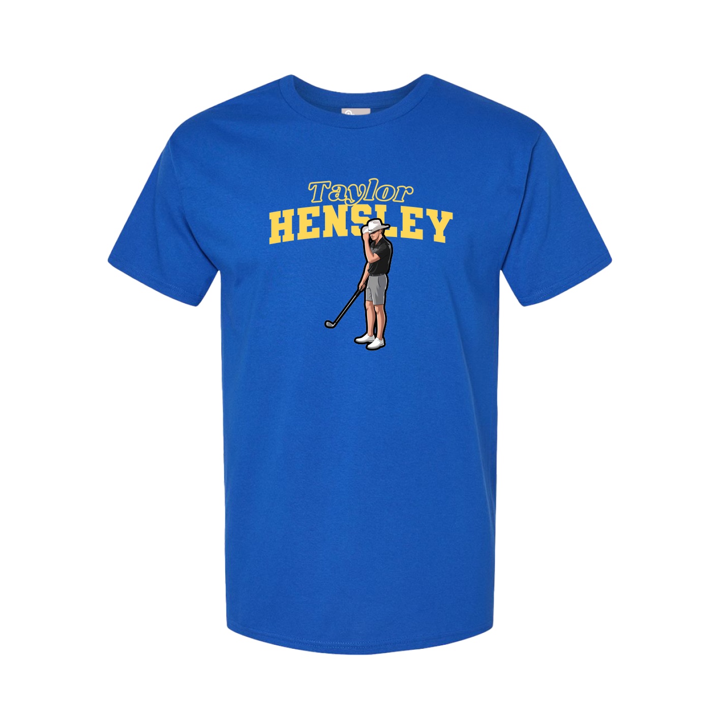 Tee — Name Arch in Royal