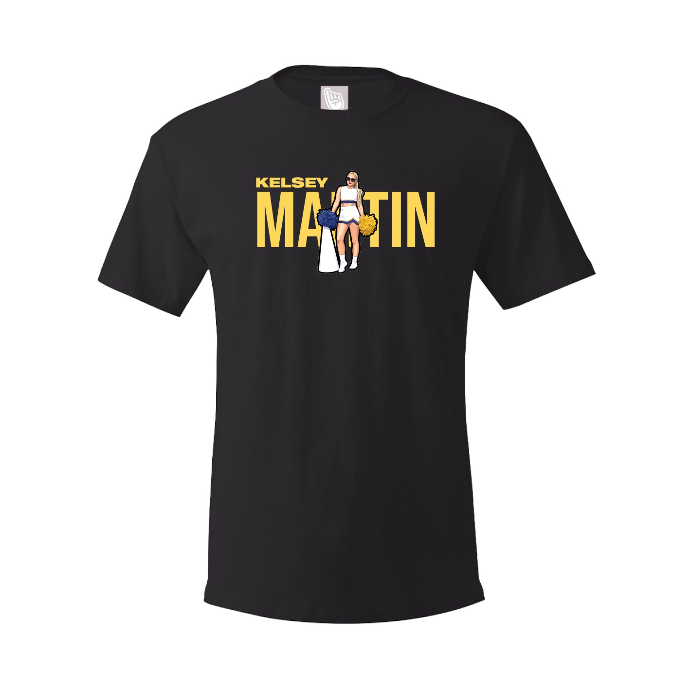 Tee — Player Name in Black