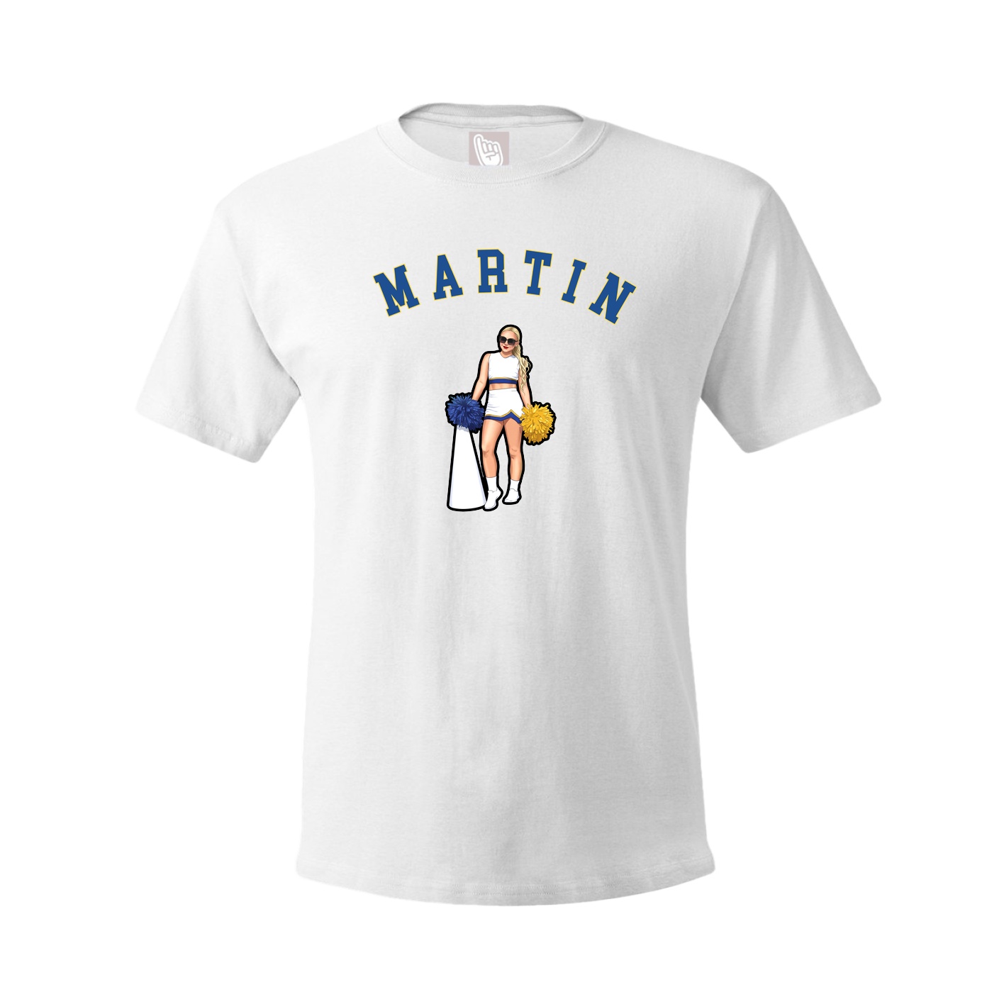 Tee — Shirsey Arch in White