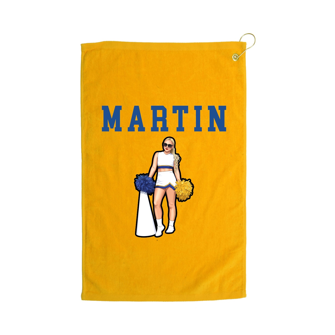 Golf Towel — Shirsey in Gold