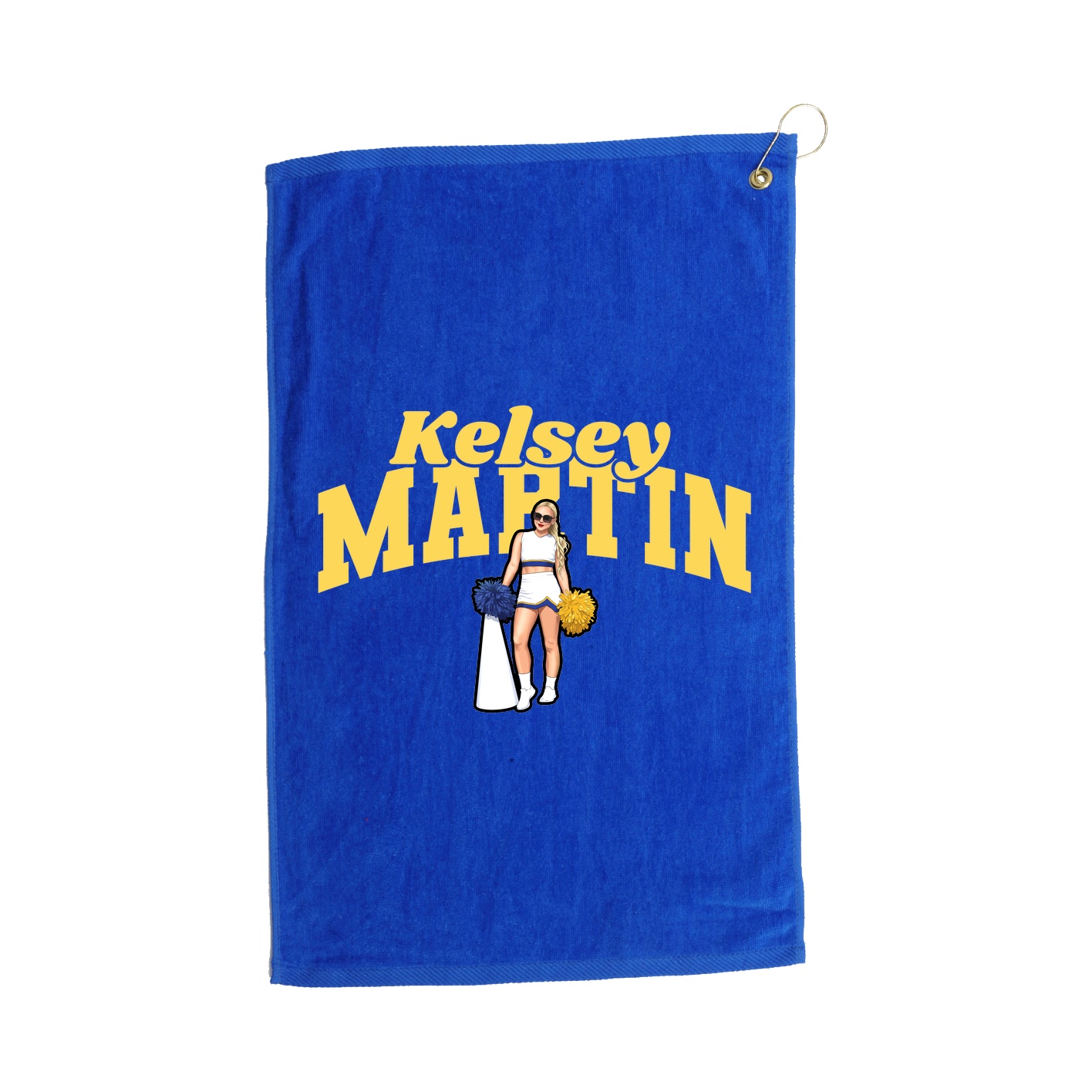Golf Towel — Signature Arch in Royal
