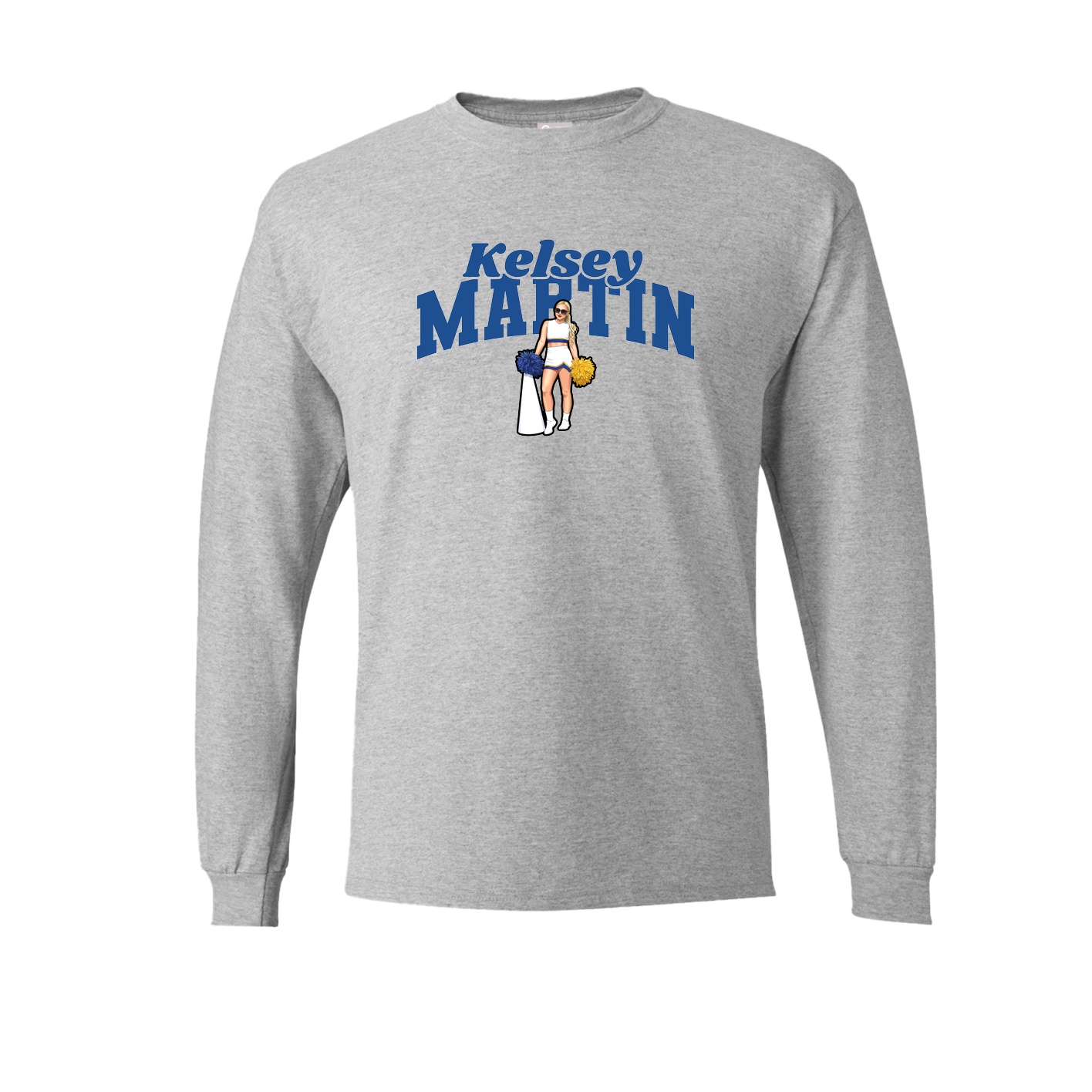 Long Sleeve Tee — Signature Arch in Grey