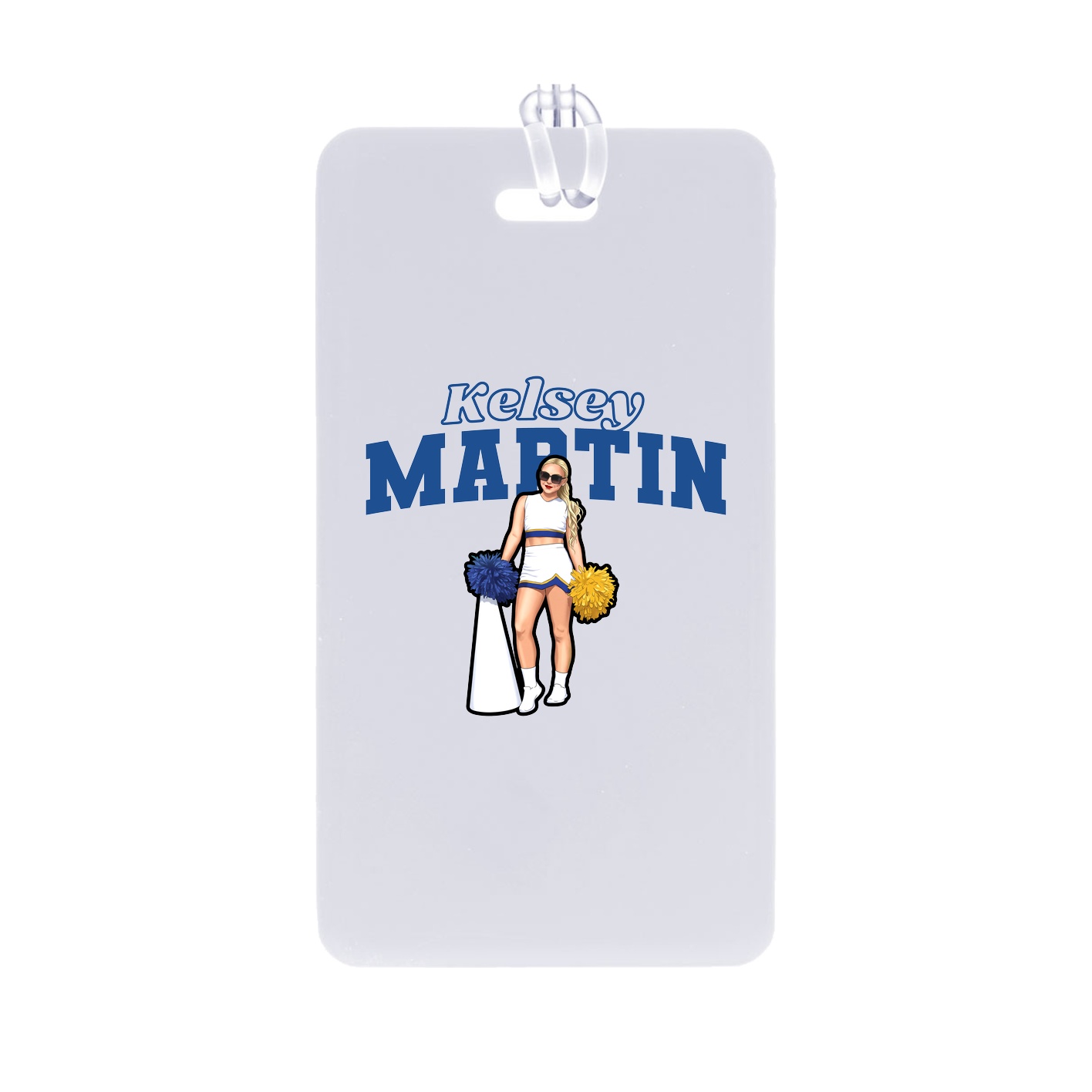 Bag Tag — Name Arch in Classic